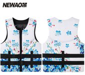 Life Jacket for Adult Super Buoyancy Neoprene Life Vest Surf Raft Kayak Fishing Jet Ski Water Sport Swimming Rescue Life Jacket