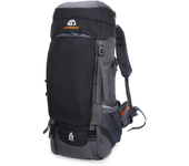 Mochila de viaje multifuncional para hombres y mujeres, mochila de 65 litros, impermeable, para camping, senderismo y viajes.