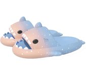 Hombre Mujer Chanclas Mujer Verano Comodas Chanclas Playa Mujer Antideslizantes de Suela Gruesa Zapatillas Tiburon Piscina