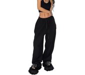 Straight Leg Drawstring Solid Women's Sweatpants Pants Loose Elastic Waist Female Trousers Slacks New in Classic