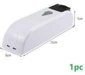 12oz Wall-mounted Liquids Soap Dispenser 1/2/3 Chamber Bathroom Shower Shampoo Soap Dispenser