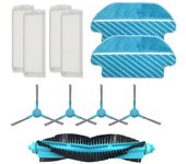 HEPA Filter Roller Brush Mop Pads Cloth for Cecotec Conga 3290 3490 3690 Vacuum Cleaner Part Proscenic M7 STYJ02YM Xiaomi Mijia