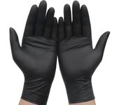 30/50/100PCS Black Nitrile Gloves Household Kitchen Bathroom Cleaning Gloves Dishwashing Nail Art Hair Dye Pets Latex Free