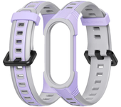 Strap for Mi Band 8 7 6 5 Silicone Bracelet for Mi Band 7 6 Strap Man Woman Breathable Rubber Watchband