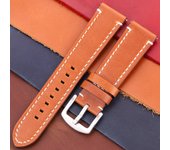 Vintage Genuine Leather Watchband 7 Colors Strap 18mm 20mm 22mm 24mm Women Men Cowhide Smart Watch Band Belt Accessories
