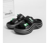 Sandalias de plataforma Zapatos de jardín Verano que realza los zapatos de mujer de playa