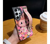 New Silicone Wristband Phone Case For Samsung Galaxy S25Ultra S24Ultra S23Ultra Doll Pattern S22Ultra/S24/S25 Creative Design Camera heightened protection