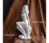 Resin Art Sculpture Figures Statues Home Decoration Living Room Desk Bookcase Ornaments Nordic Venus Goddess Greece Angel Crafts