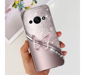 For Funda Xiaomi Redmi A3 Case 2024 Fashion Flower Transparent Silicone Soft TPU Phone Case For Xiomi Redmi A3 RedmiA3 4G Covers