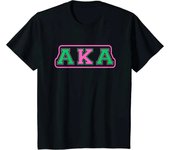 AKA Sorority Women T-Shirt Streetwear Graphic Shirts Men Clothing Oversized T Shirt Casual Cotton Daily Four Seasons