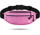 Riñonera para correr para mujer, bolsa deportiva impermeable para dinero, soporte para teléfono móvil, accesorios de nailon para