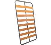 Somier Eco para Cama  | Somier con 4 Patas | Láminas Madera de Chopo de 9 cm y Estructura de Tubos de Acero | Útil para Camas Nido o Camas Individuales