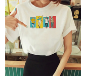 anime t-shirts women Y2K t-shirts female Japanese clothing