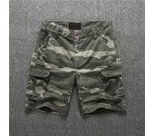 Nuevos pantalones cortos cargo de camuflaje, pantalones casuales sueltos, pantalones de cinco cuartos