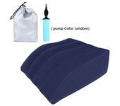 Portable Comfort Leg Lift Pillow Knee Cushion Washable Leg Wedge Pillow Foot Relax Inflatable Wedge Pillow Sleeping