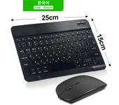 Bluetooth Wireless Keyboard Mouse For IOS Android Windows Tablet For iPad Air Mini Pro Spanish Korean Portugal Russian Keyboard