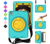 Funda de silicona para iPad mini1, 2, 3, 4, 5, 6, protección para niños, soporte híbrido a prueba de golpes, funda para tableta,