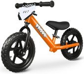 Bicicleta para niños de 2 años, Edad 18 Meses a 5 años, Bicicleta de Empuje de 12 Pulgadas con Placa Individual (3 Juegos de Pegatinas Incluidas), Bicicleta de Regalo para 2-3 niños y niñas