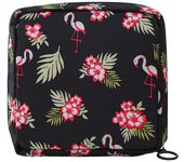 Sanitary Napkin Pad Pouch Women Tampon Storage Bag Waterproof Portable Makeup Lipstick Holder Bag Earphone Data Cables Organizer