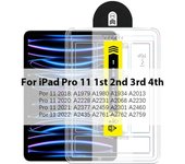Tempered Glass Air 5 4 3 2 1 Pro 13 11 M4 M2 2024 12.9 Screen Protector For Ipad 10 9 10th 9th Gen 10.9 Mini 6 8th 10.2