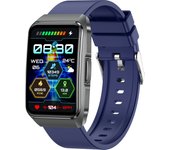 2025 New ET650 Smartwatch SOS Emergency Call Voice Assistant Heart Rate Detection Flashlight Compatible with Android IOS Bluetooth Smart Watch
