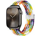 Applicable to Watch 46mm 45mm 44mm 49mm 40mm 41mm 42mm Woven Loop Strap iWatch Series 10 8 9 7 5 Se 6 4 Ultra
