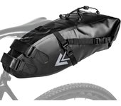 Sillín Trasera para Bici, Bolsa Almacenamiento de Asiento Deportiva 10L Alforjas de Tija Impermeable Ligera para Ciclismo MTB Carretera