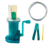DIY Hand Knitting Mill Mini Knitting Machine Spool Knitter Wool Winder Tools for Sweaters Bracelet Home DIY Craft Tool,B