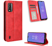 Para Nokia C110 C210 C300 G310 Solapa Tarjeta Anti - Caída Insertar Billetera Clip Carcasa De Color Sólido