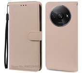 For Redmi A3 Case Leather Wallet Flip Case For Xiaomi Redmi A3 Cover Protective Fundas Coque For Xiaomi Redmi A3 A 3 Phone Case