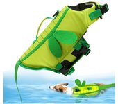 Chaleco de natación para perros, chaleco salvavidas para perros para nadar,abrigo flotante transpirable, chalecos salvavidas par