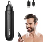 3 in 1 Nose Hair Trimmer Clipper 360° Dual Blade Floating Blade Trimmer for Fathers Day Christmas Gift