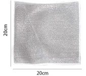 Kitchen Steel Wire Dishwashing Cloth Non-stick Clean Towel Washing Rags Household Rust Removal Cleaning Cloths