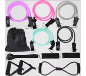 12PCS Resistance Bands Set Bodybuilding Home Gym Equipment Professional Training Weight Fitness Elastic Rubber Bands Expander