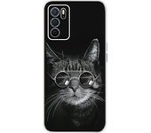 For Oppo A16 Case Animals Patterned Painted Soft TPU Cases Transparent Silicone Cover For Fundas OPPO CPH2269 A 16 Bumper Shell