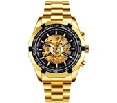 Reloj mecánico automático reloj luminoso hombre