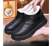 Nuevos Zapatos De Algodón De Invierno Para Hombre, Botas De Nieve De Terciopelo, Botas De Algodón Impermeables Y Cálidas.