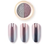 KADS Nail Art Mirror Powder Solid Two-Color Magic Glitter Dust Decoration Chrome Holographic Pigments Manicure DIY Salon Tools
