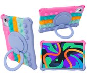 Kids Funda Case Lenovo Xiaoxin Pad 2024 11 inch 360 Rotating Stand Cover For Tab M11 TB-330FU TB-331FC Soft Silicone Shell