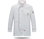 Abrigo de Chef uniforme chaqueta de Catering ropa Casual chaquetas para hombre blanco hombres traje suelto de manga corta
