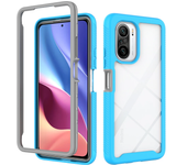 For Xiaomi redmi 10 c 10 2022 k40 xmocof3 mi 10T 10tpro k 40 tapa trasera de borde sólido Fashion transparent Shell