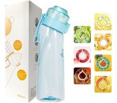 Air UP Water Bottle With 7 Flavor Pods Set, 650ml Alr Up With Straw 0 Sugar Fruit Fragrance Cup For School Outdoor Gym