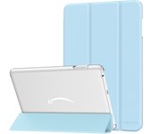 MoKo Case For All-New Kindle Fire HD 8&8 Plus Tablet(12th Generation/10th,2022/2020),Trifold Stand Cover with Translucent Shell