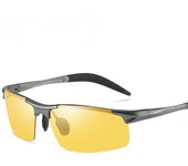 Gafas que cambian de color Gafas de sol polarizadas de aluminio y magnesio deportivas, gafas de ciclismo gafas de sol