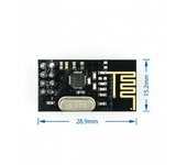 NRF24L01+ 2.4G Wireless Data Transmission Module 2.4GHz NRF24L01 Upgrade Version NRF24L01+PA+LNA 1000 Meters for Arduino