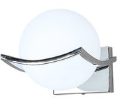 Lámpara de Pared Creativa de Bola Redonda, Lámpara de Pared de Bola de Cristal, Pantalla para Bombilla E27(SIN BOMBILLA) 220V