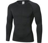 Camiseta De Running Para Hombre Camiseta Deportiva De Fitness Secado Rápido T-Shirt De Entrenamiento Térmica Camiseta De Gimnasio
