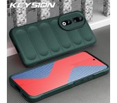 KEYSION Shockproof Case for Honor 90 90 Lite X50i Anti-skid Soft Silicone Phone Cover for Huawei HONOR 70 70 Lite 50 Lite X6 X8