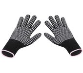 Guantes de silicona resistentes al Calor, manoplas para Parrilla, barbacoa, Horno, 1 Par
