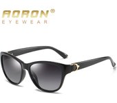 Gafas de sol polarizadas vintage para mujer, elegantes gafas de sol estilo ojo de gato.
